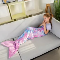 Comprar Mantas De Cola De Sirena, Manta De Cola De Sirena De Colores