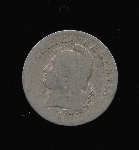 Ltc568. Moneda Nacional De 20 Centavos De 1919.