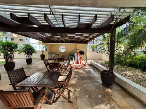 Apartamento De 3 Dormi´rios Em Santos, Alto Padrão, Aceita Permuta. - Ap2444