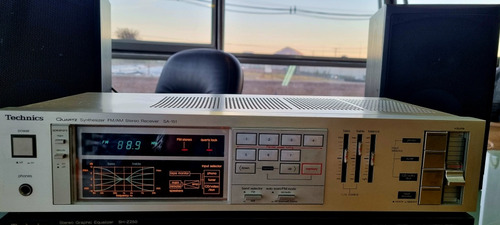 Receiver Technics Sa-151 Am-fm Stereo Entrada Tornamesa (Usado)