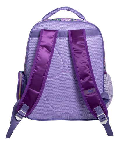 Mochila Minnie Mouse Original Tamaño Primaria Marca Ruz Violeta Lisa