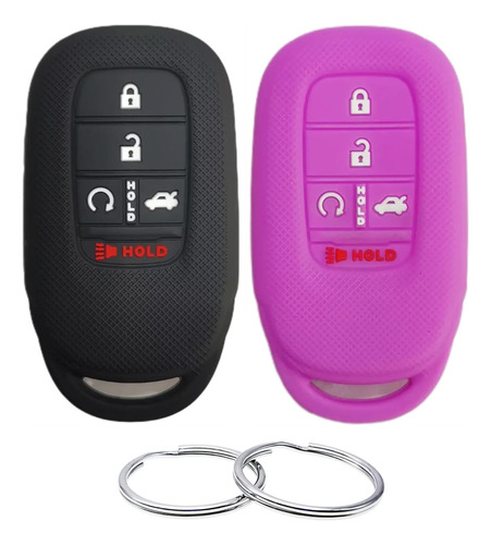 Funda De Silicona Para Llavero Honda Accord/civic/hr-v/cr-v
