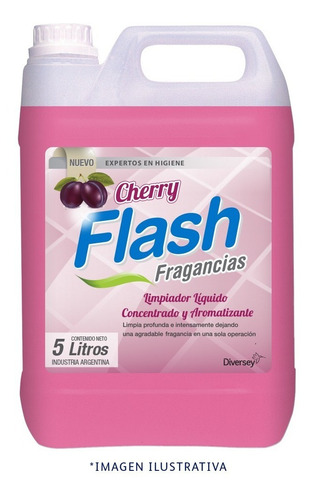 Limpiador Flash Cherry X 5lts Diversey