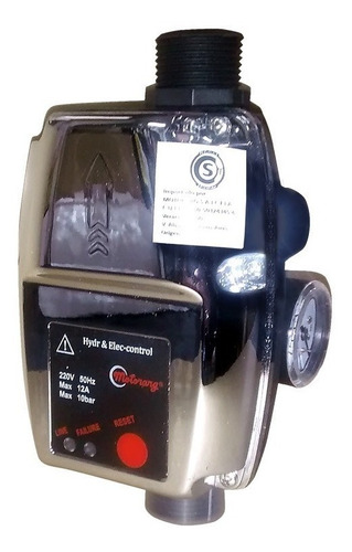 Control Automático De Presión Hydrocontrol Motorarg Regulabl