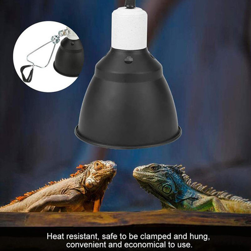 Portalámparas De Con Abrazadera De Calor De Tortuga Uva/uvb