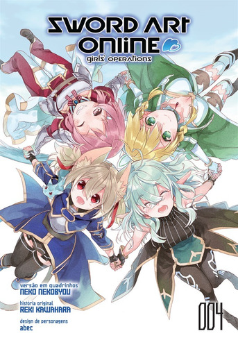 Sword Art Online: Girls' Operations Vol. 4, de Kawahara, Reki. Editora Panini Brasil LTDA, capa mole em português, 2021