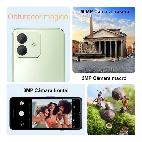 Cubot Note 40 Dual Sim 256 Gb Verde 6 Gb Ram