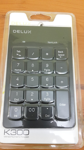 Teclado Numerico Usb Delux K300