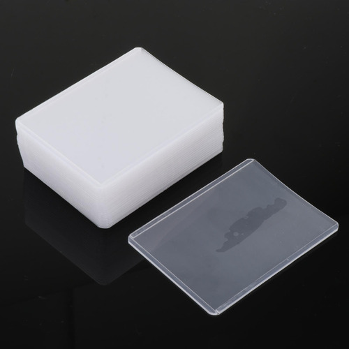 25x Fundas Transparentes Para Tarjetas Portatarjetas