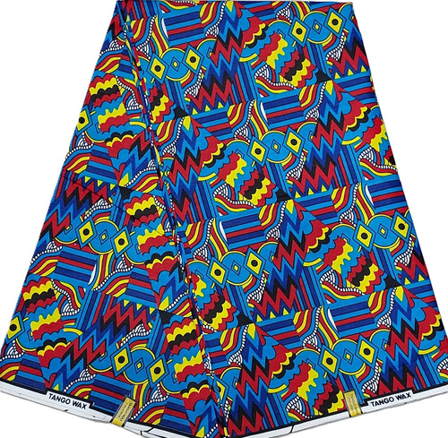 Tecidos Africanos (ankaras, Capulanas E Pamos ) Multicolorido Tecidos Africanos