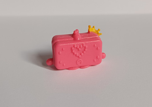 Mini Figura Shopkins Bolso Princess Purse (Usado)