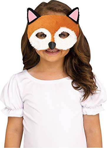 Máscara Divertida Mundial Fox Amigos Peludos Mitad Niñas Niñ
