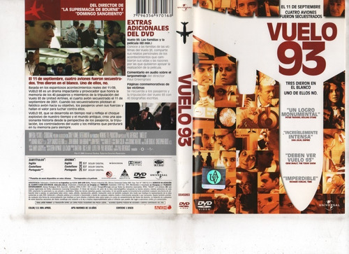 Vuelo 93 - Dvd Original - Buen Estado