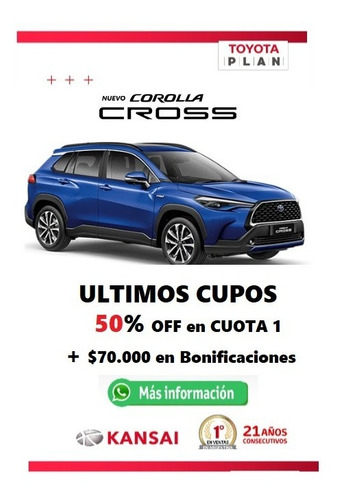 Imagen 17 de 17 de Toyota Corolla Cross Seg 2.0 Cvt $ 7.900.000