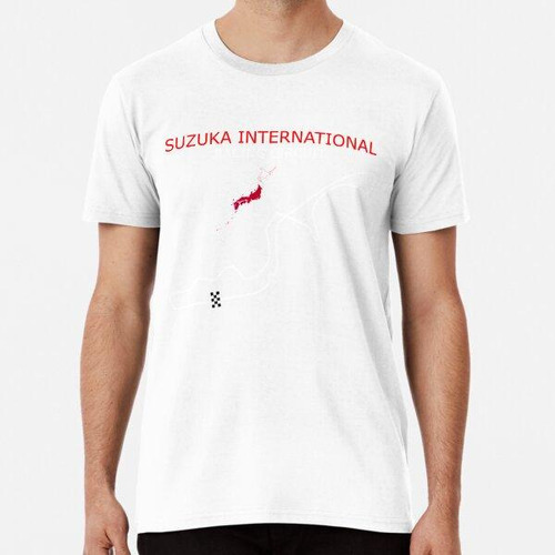 Remera Circuito Internacional De Carreras De Suzuka Algodon 