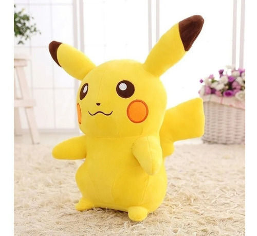Peluche Pikachu 25cm Pokémon Niños Color Amarillo