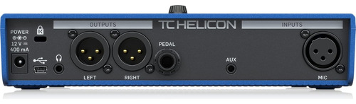 Caixa De Efeitos Vocais Tc-helicon Voicelive Play De 3 Bo...