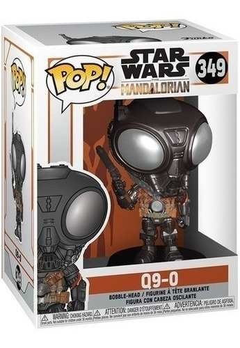 Funko Pop #349 Mandalorian Q9-0 Star Wars Bobble Head