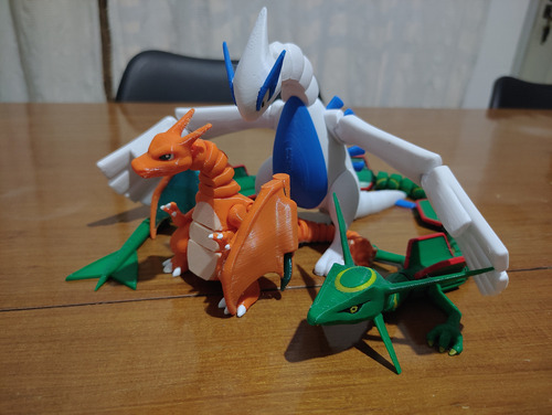 Lugia Articulado - Pokemon - 25cm De Largo - Bako3d