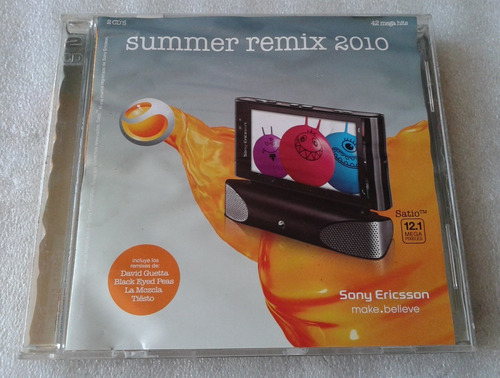 Summer Remix 2010 2 Cds Guetta Black Eyed Peas Tiesto (detal