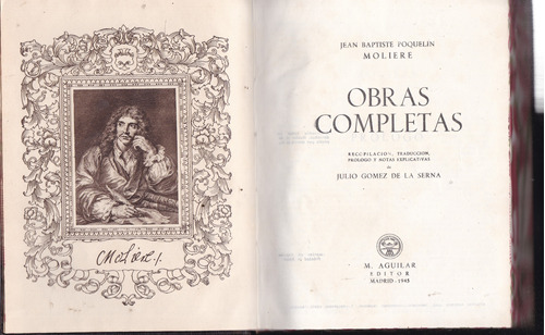 Obras Completas - Jean Baptiste Poquelin Moliere