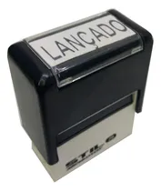 Comprar Carimbos Automaticos Lançado - Medida 38x14mm