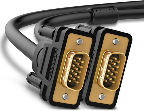 Imagen 1 de 7 de Cable Vga A Vga Ugreen 1080p Full Hd Nucleo De Ferrita 2m