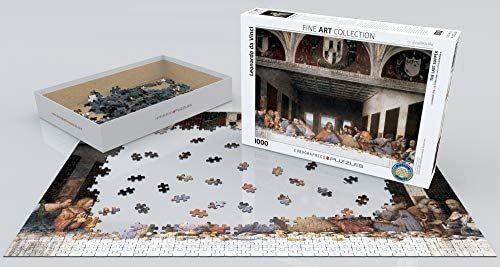 Eurographics A Ăltima Ceia De Leonard Da Vinci Puzzle (1000
