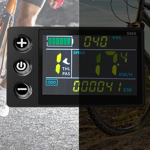 Instrumento De Pantalla Lcd A Color Para Bicicleta Eléctrica