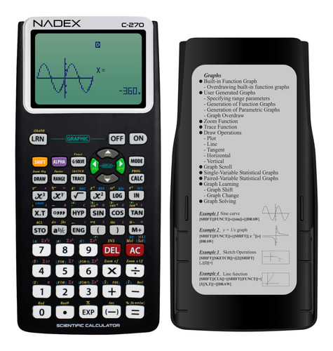 Calculadora Científica Con Funciones Gráficas Para Estudiant