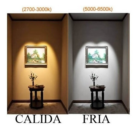 Imagen 5 de 10 de Lampara Dicroica Led 7w Fria O Calida 220v Gu10 Pack X10