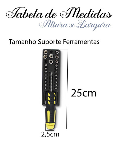 Kit Chaves Fenda Philips Canhão Intercambiável C/25 Bits Wes