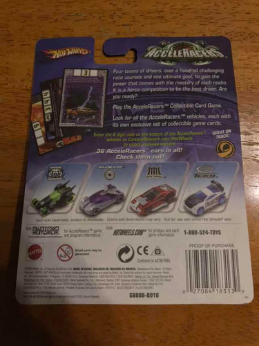 Hot Wheels Acceleracers Teku Battle Spec # 5 Nuevo Perfecto
