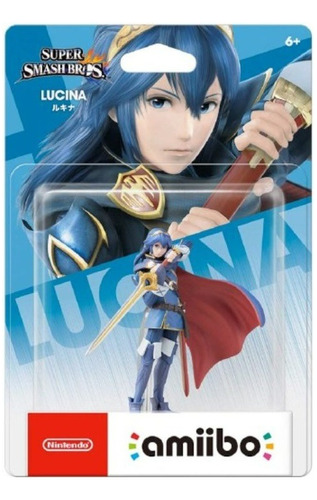 Figura Amiibo Nintendo Lucina Fire Emblem Super Smash Bros