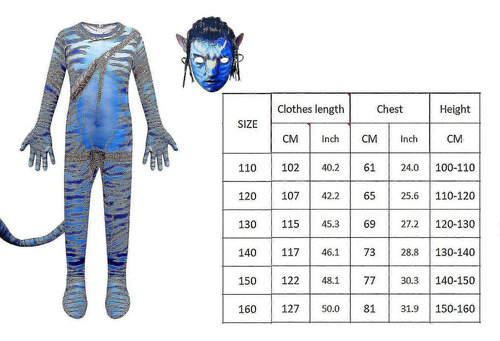 Avatar: El Camino Del Agua Trajes De Jake Sully Zentai