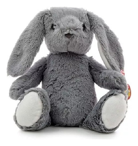 Peluche Conejo Gris Suave 22 Cm Phi Phi Toys