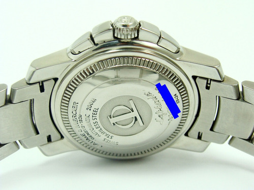 Baume & Mercier Capeland-s Chrono Para Canhotos Raridade !!!