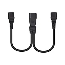 Comprar Cable Adaptador C14 2 C15, Cable Divisor Tipo Y C14 C15...