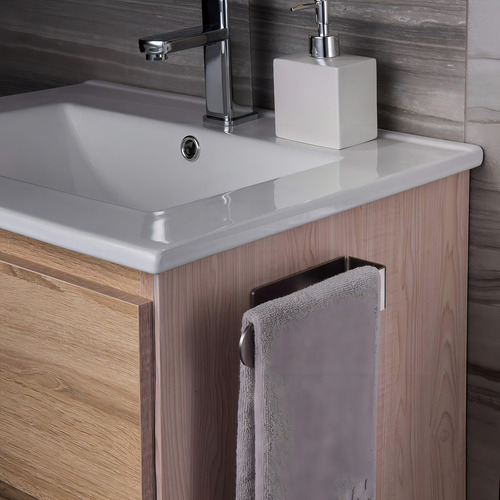 Taozun Soporte Para Toallas De Mano/anillo De Toalla De Mano Barra De Toalla De Baño Autoadhesiva En La Pared, Acero Inoxidable Sus 304 Cepillado