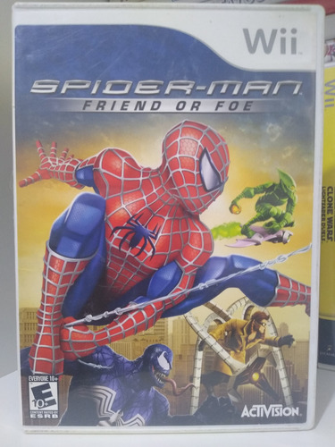 Juego Para Nintendo Wii Spiderman Friend Or Foe , Wii Wii U