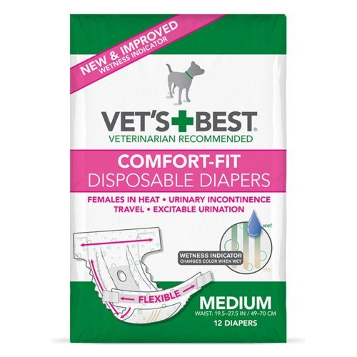 Pañales Para Perros Comfort Fit | Pañales Desechables...