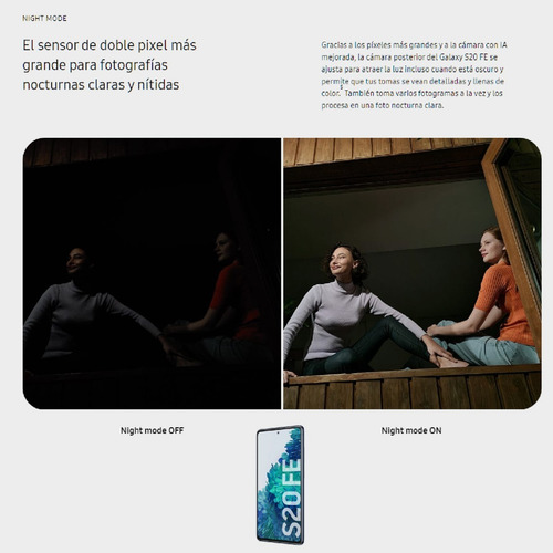 Imagen 8 de 10 de Samsung Galaxy S20fe 128gb + 6gb Azul Garantia Oficial