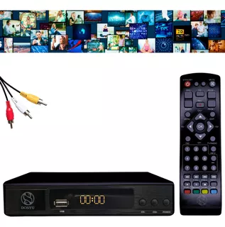 Decodificador Tv Convertidor Digital Full Hd 1080p