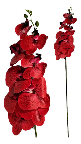 Vara De Orquidea Artificial Grande Tacto Natural 1 Metro