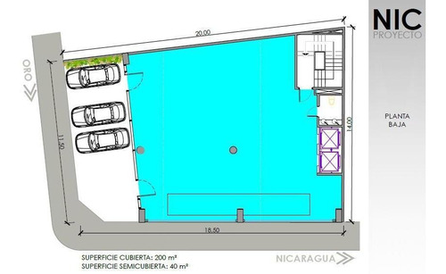 Imagen 3 de 12 de Oficina Comercial - Palermo Soho - 1110m2 Cubiertos - 4 Cocheras