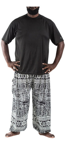 Pantalones Holgados De Yoga Hippy Para Hombre, Estilo Hippie