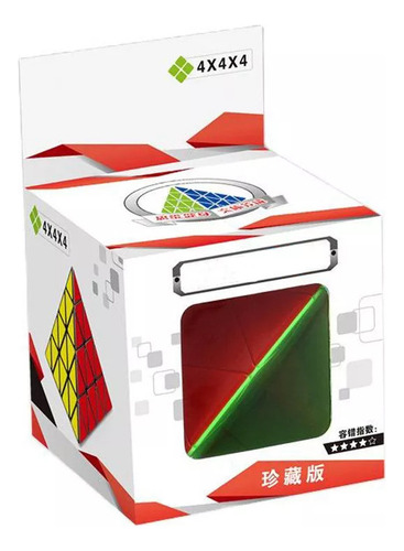 B Cubo Magico Pyramix 4x4 Pyramid Yisheng 4x4x4