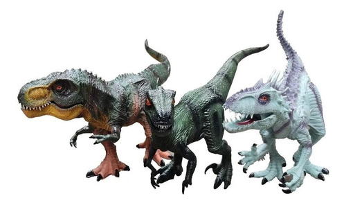 Dinosaurios T-rex Velociraptor Indominux Juguetes Oferta Wow