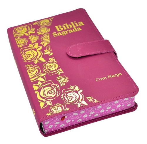 Imagem 5 de 8 de Bíblia Sagrada Rc Letra Hipergigante Pink Feminina