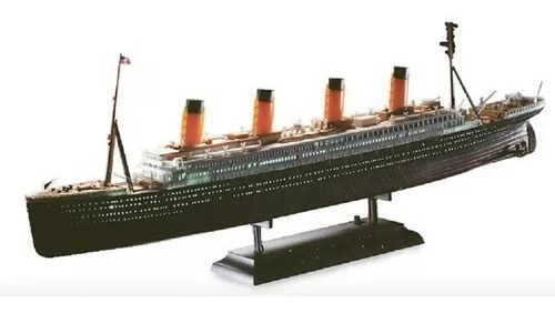 Academy 14220 R.m.s. Barco Armar Titanic Con Luz Led 1/700